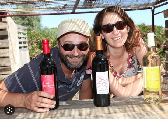 Agnès et Dominique, viticulteurs à la Croix Saint Julien